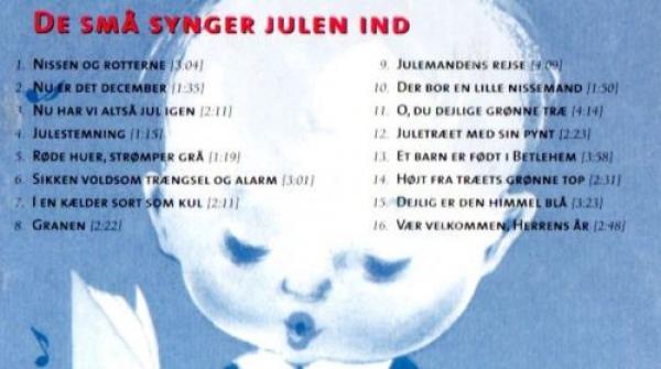 De Små Synger Julen Ind - CD dänisch - Kinderlieder - Weihnachten - Jul